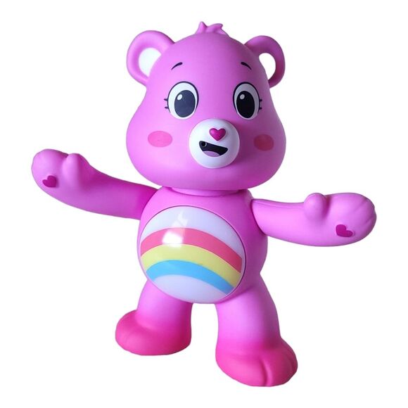 Interactive CARE BEARS CHEER BEAR PINK - Picture 5 of 8